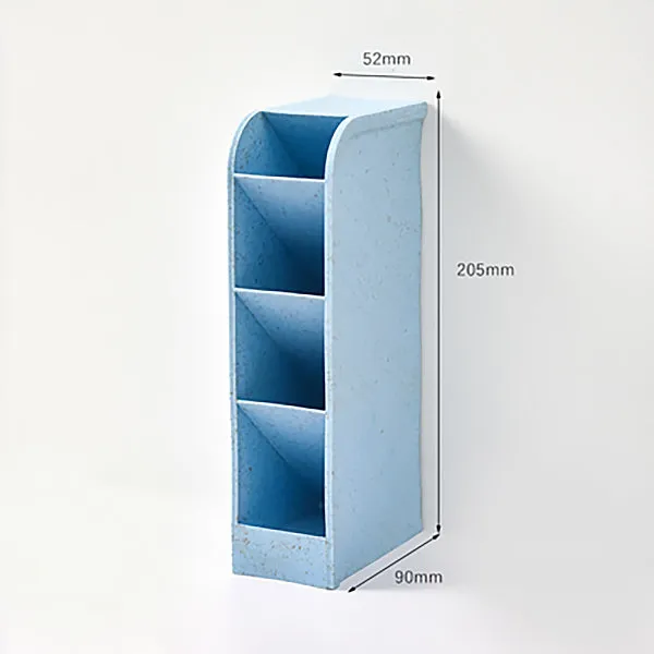 Translucent Pencil Stationery Holder Desk Organizer
