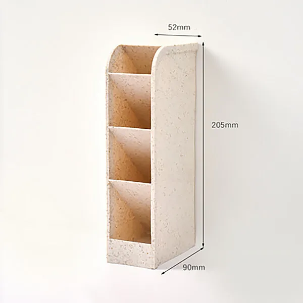Translucent Pencil Stationery Holder Desk Organizer