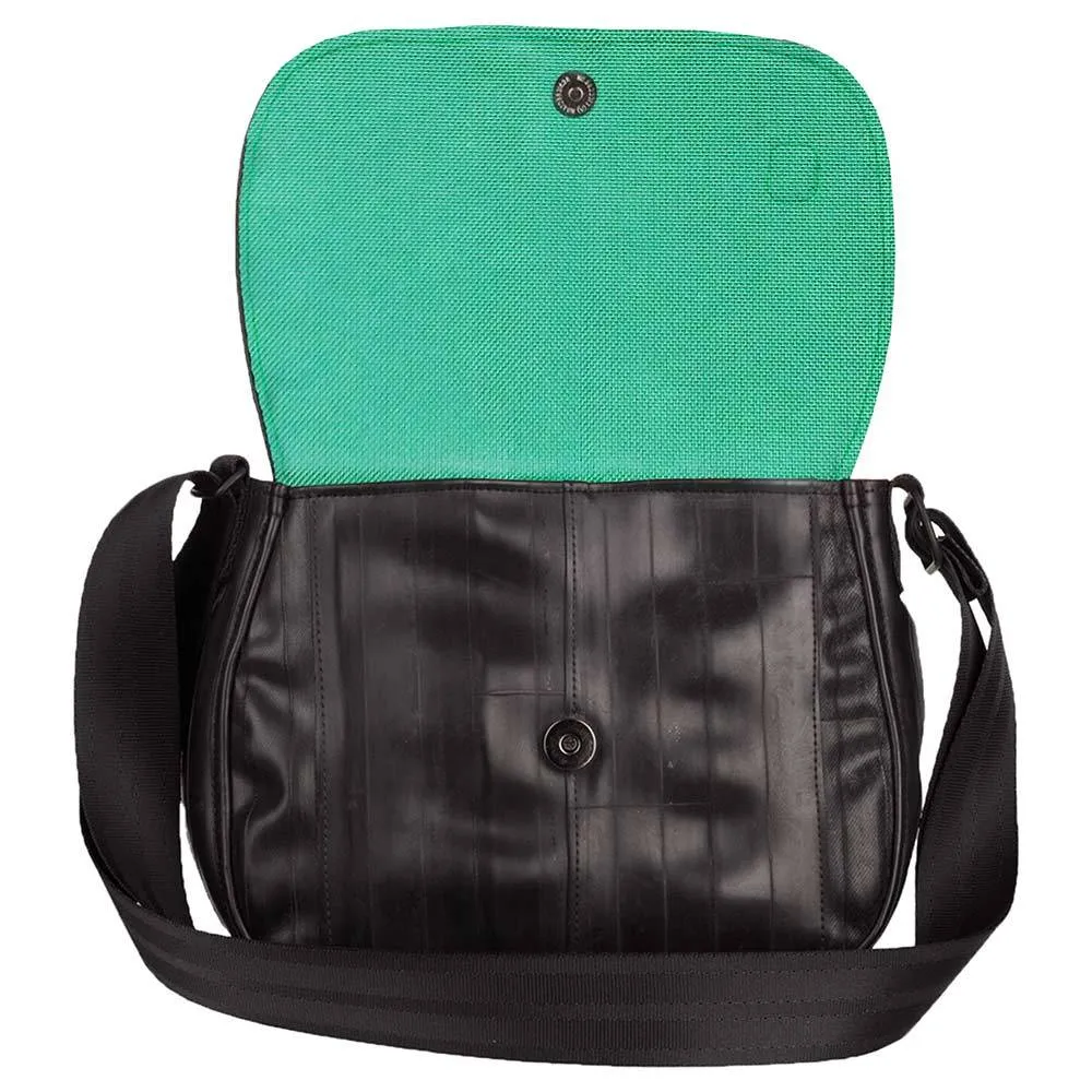 Upcycled Tire Crossbody Purse- Made in the USA