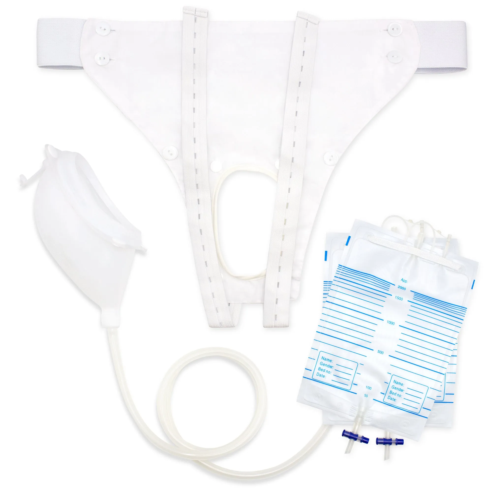 Vastmedic External Male Urinary Catheter Kit For Older- Penis Shrinkage