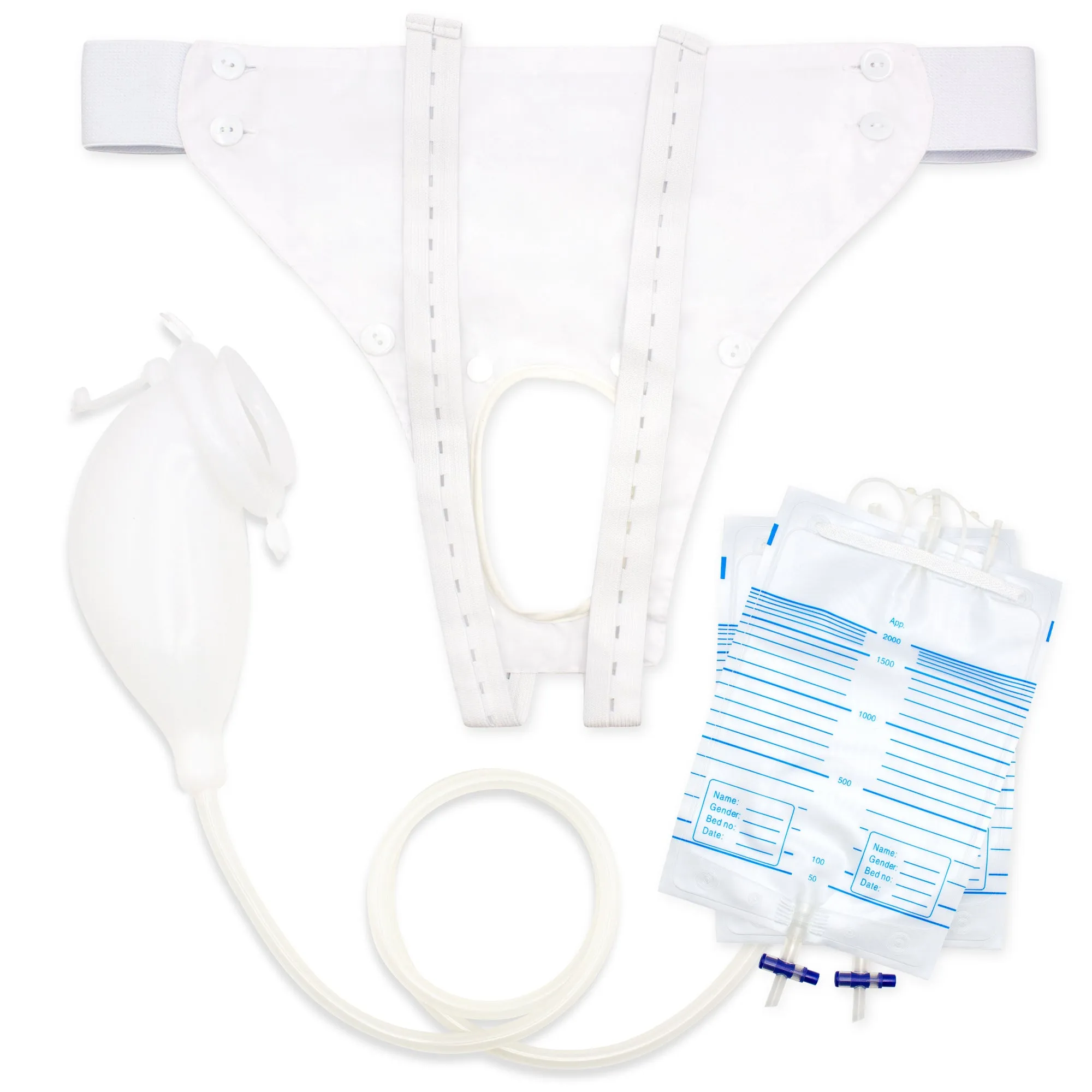 Vastmedic External Male Urinary Catheter Kit For Older- Penis Shrinkage