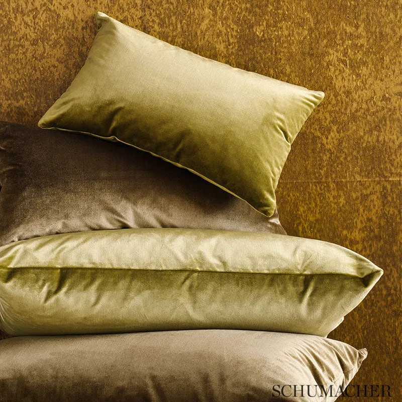 Venetian silk velvet | Umber