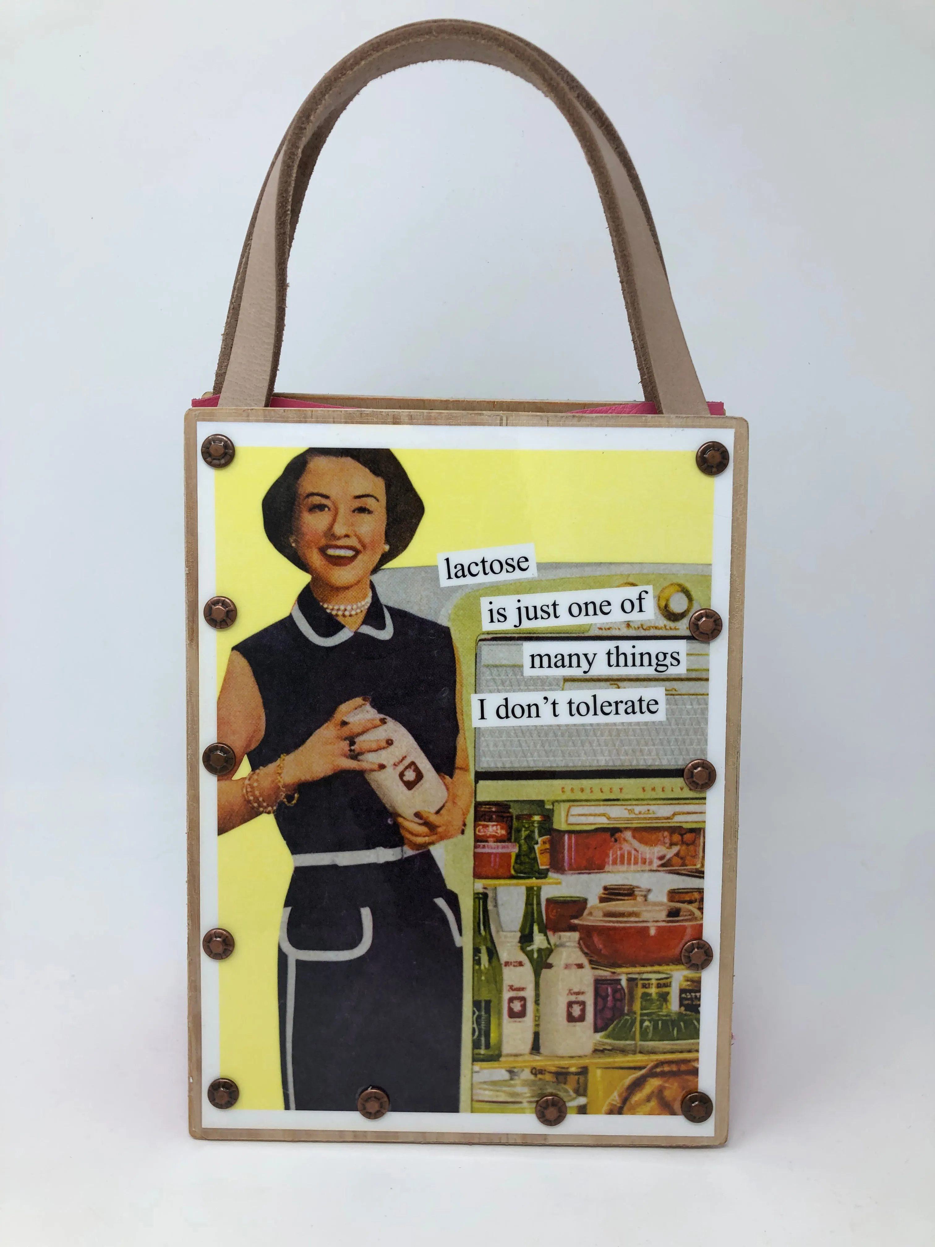Vintage Modern Woman Handbag-Supper