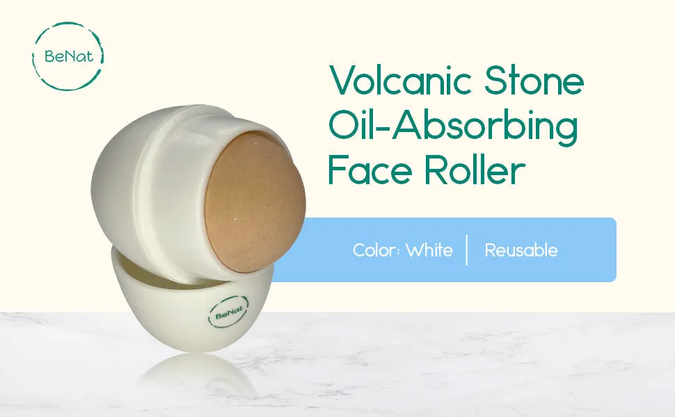 Volcanic Stone Oil-Absorbing Face Roller | 2in x 1.2in x 1.2 in
