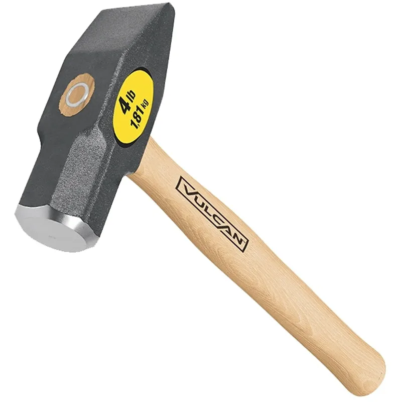 Vulcan 34517 Hammer, 4 lb Head, Cross, Cross-Pein, Forged Milled Head, Steel Head :EA: QUANTITY: 1
