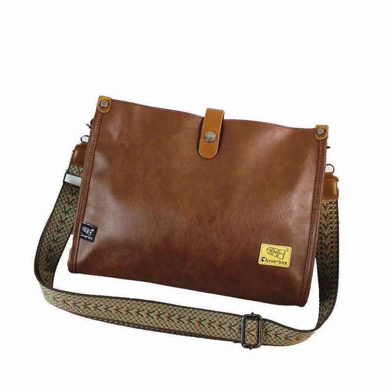 Vvsha  Christmas Gift Casual Large Leather Shoulder Bag