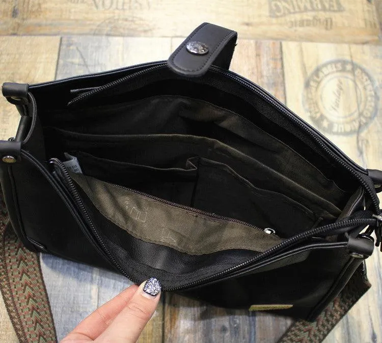 Vvsha  Christmas Gift Casual Large Leather Shoulder Bag