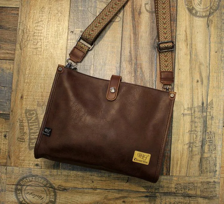 Vvsha  Christmas Gift Casual Large Leather Shoulder Bag