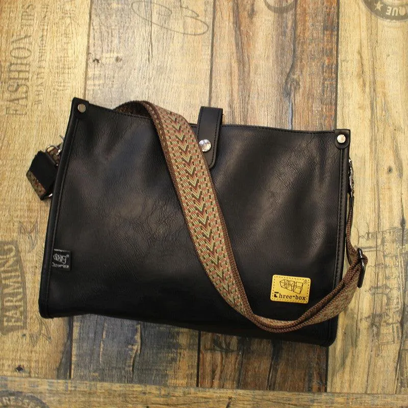 Vvsha  Christmas Gift Casual Large Leather Shoulder Bag