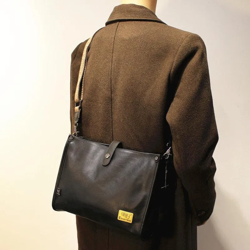 Vvsha  Christmas Gift Casual Large Leather Shoulder Bag