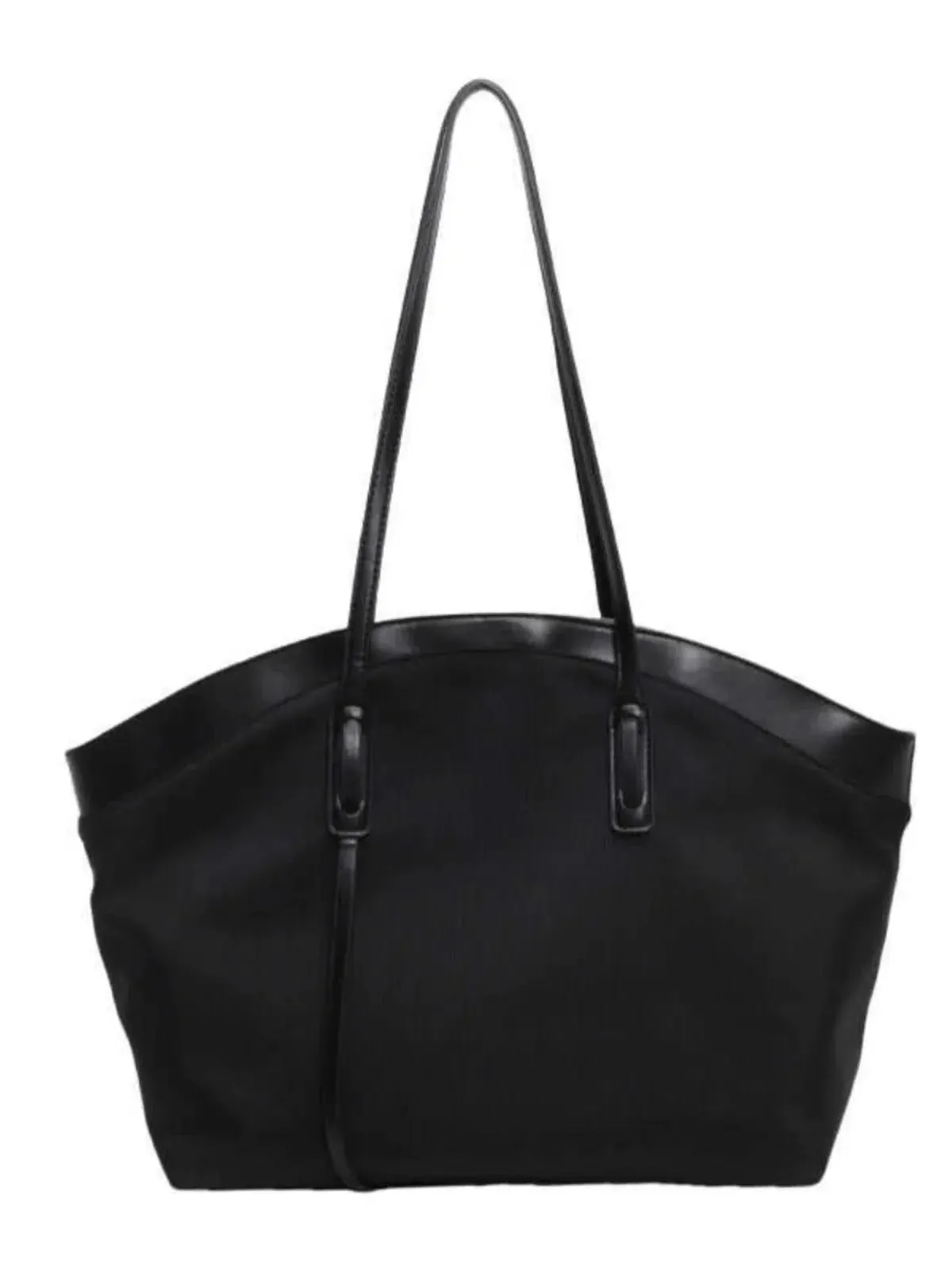 Vvsha  Christmas Gift Large Black Tote Bag