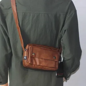 Vvsha  Christmas Gift Soft Leather Messenger Bag