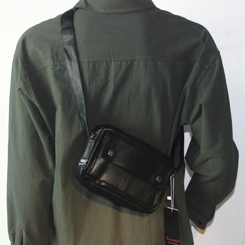 Vvsha  Christmas Gift Soft Leather Messenger Bag