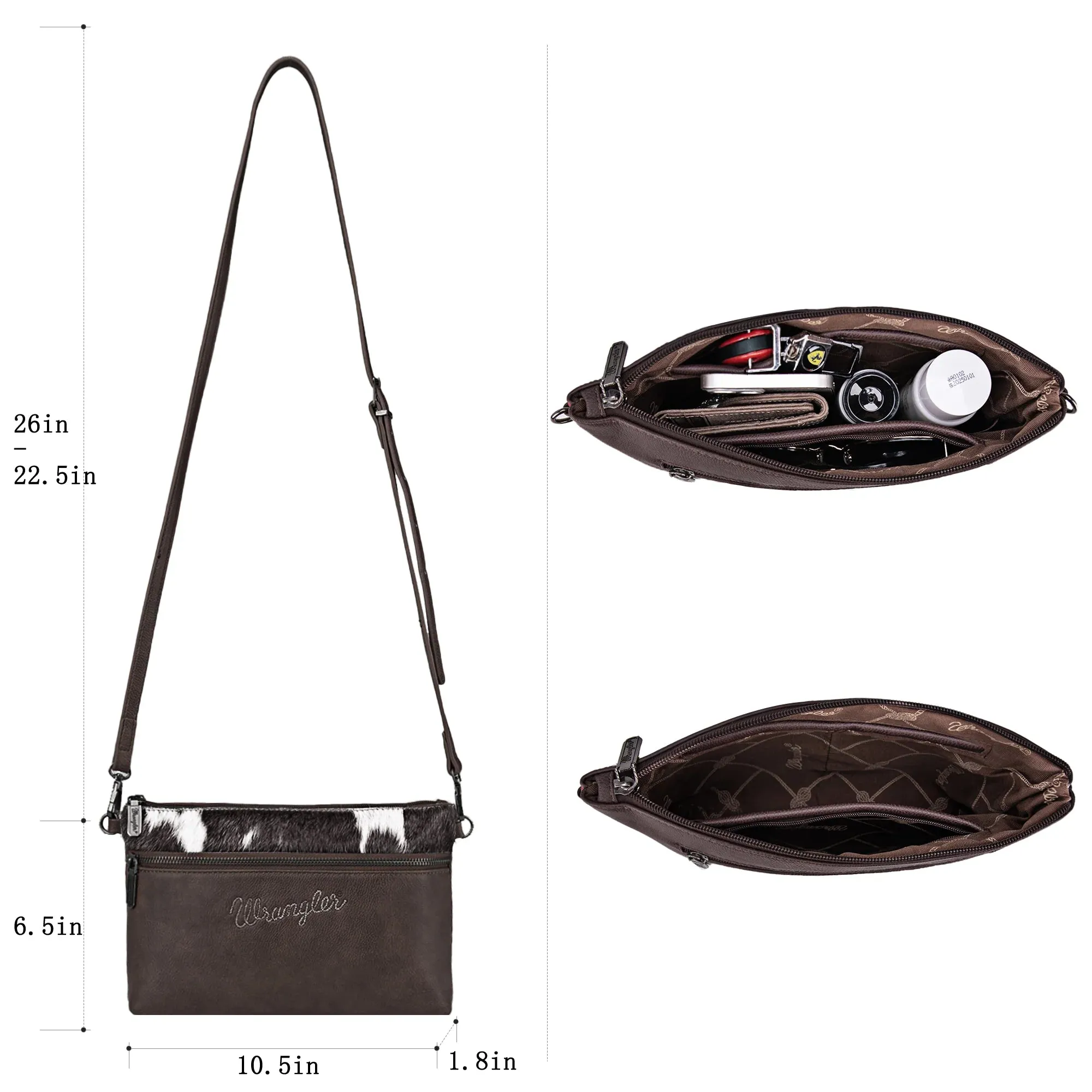 Wrangler Hair-On Crossbody