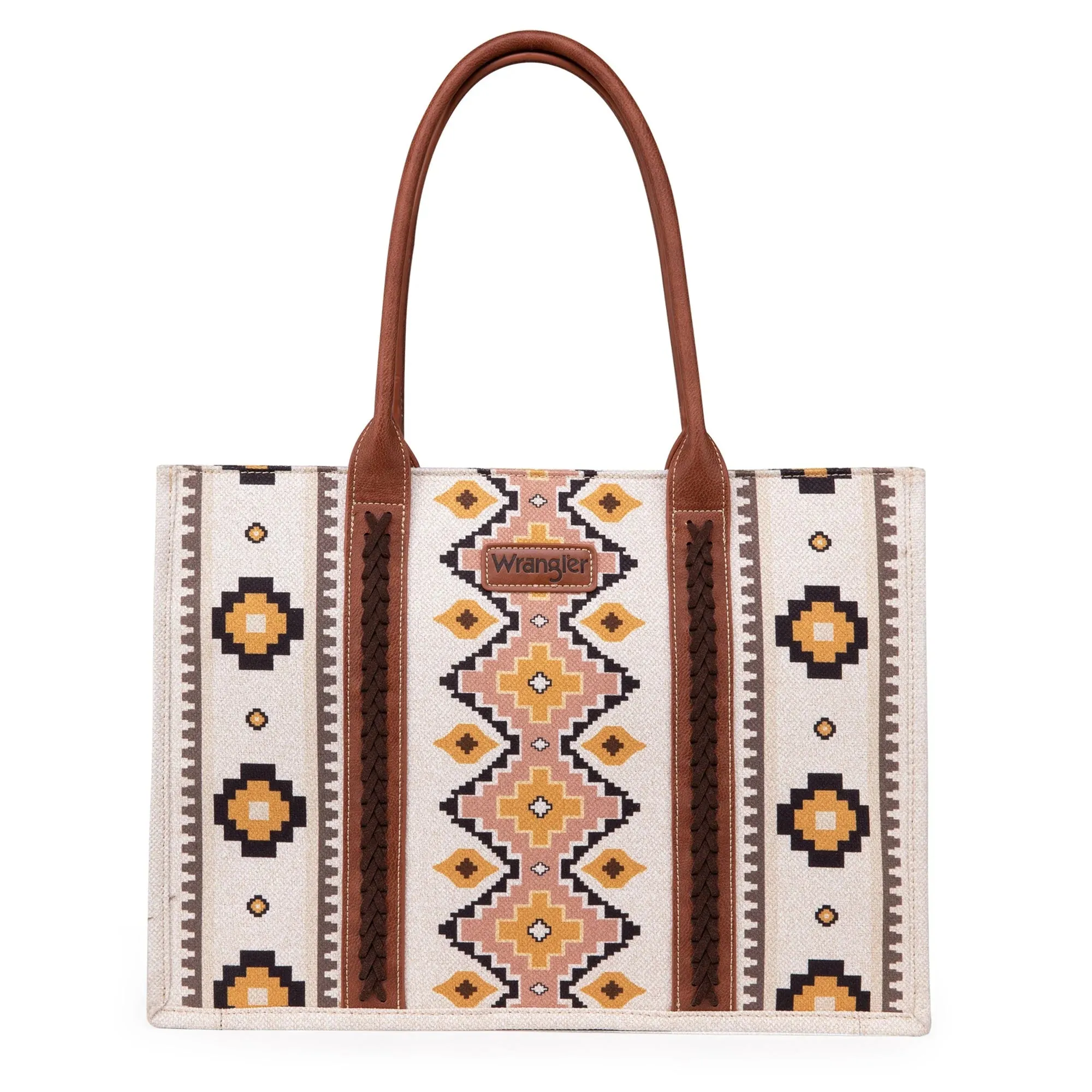 Wrangler Southwest Canvas Large Tote