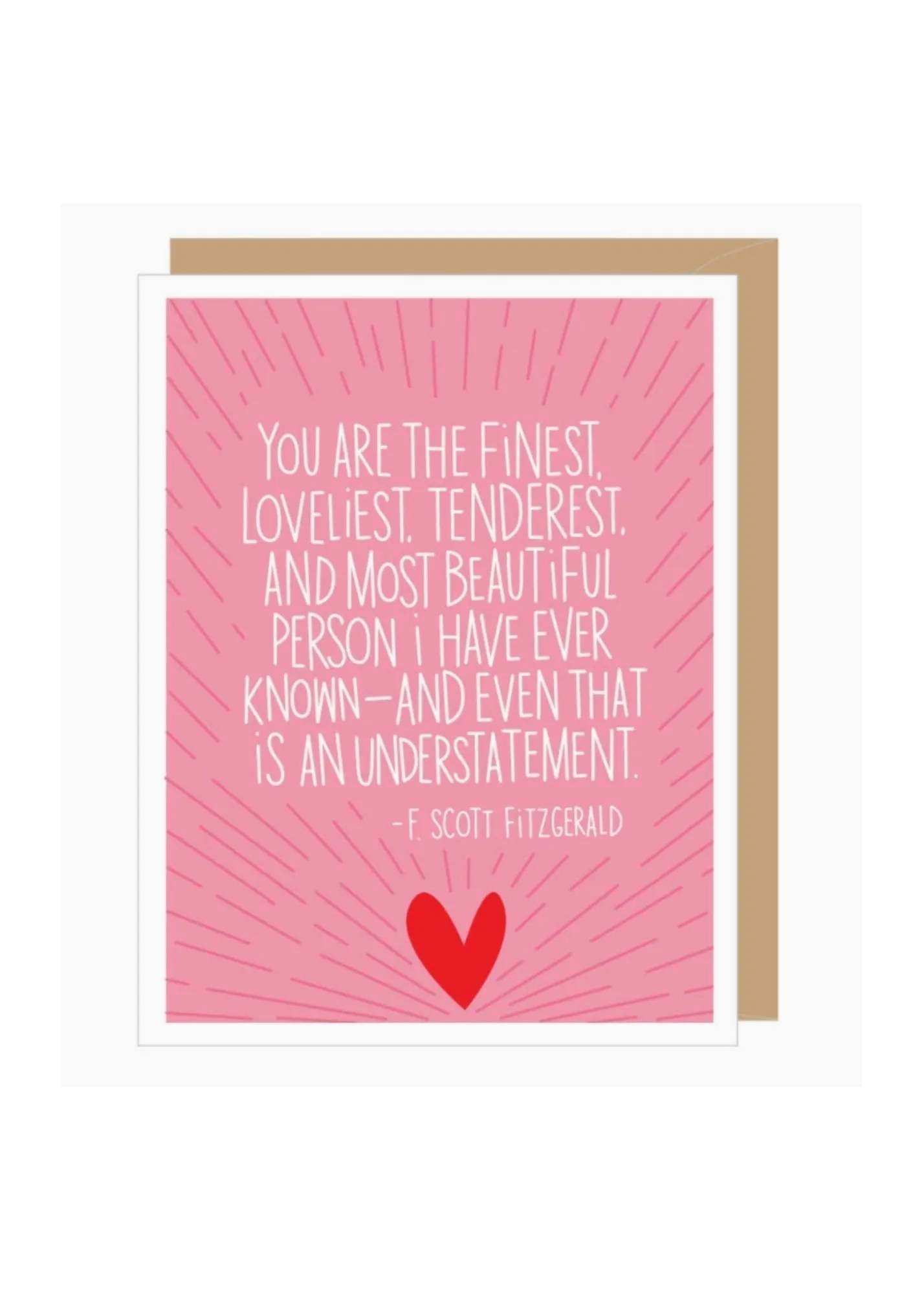 You Are The Finest Valentine's Day Card - FINAL SALE